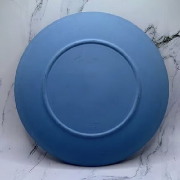 Wedgwood 1970s Blue Jasperware Christmas Plate “Trafalgar Square” - Picture 3 of 6